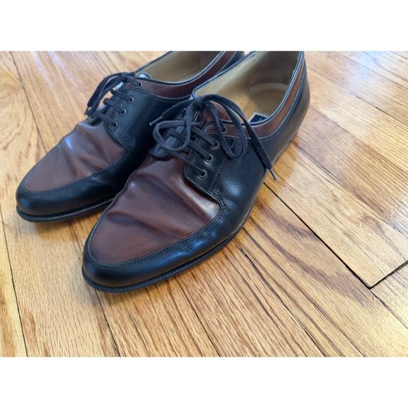 Bragano by Cole Haan Italian Oxfords Brown Leather Dress Shoes Men Size 7 M main image 6